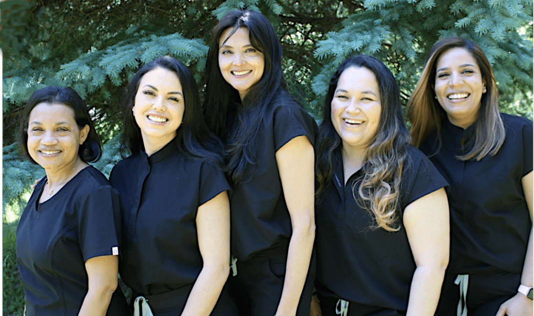 Hudson family dental staff photo